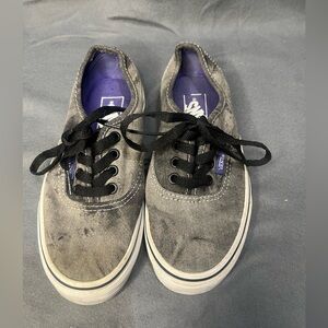 Vans acid washed authentic shoes